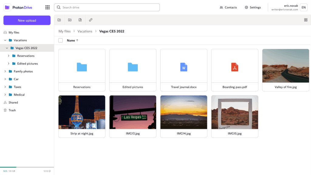 Drive file manager