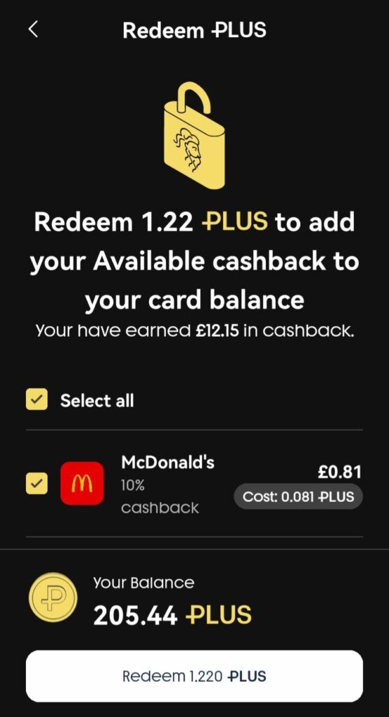 Plutus cashback October 2025 - 1

