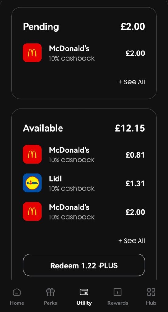 Plutus cashback October 2025 - 2