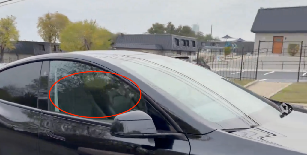 Tesla Robotaxi driverless.