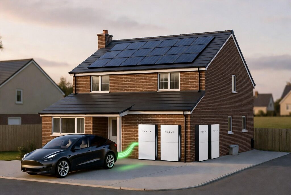 Tesla April 2026 update Tesla Energy UK license Powerwall and Megapack