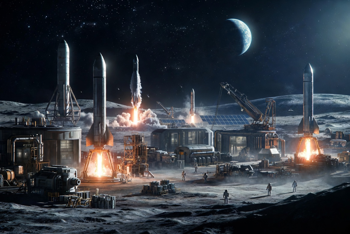 Space Economy DCA Experiment: £8–10/Week (RKLB + LUNR + RDW + ASTS)